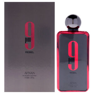 9 Collection - 9 PM Rebel by Afnan for Unisex - 3.4 oz EDP Spray